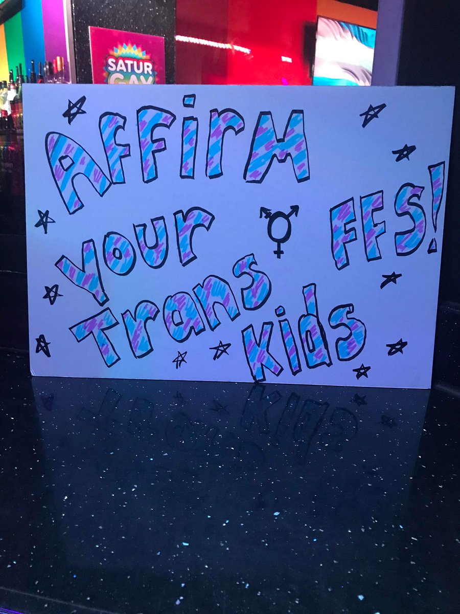 Yes affirm you trans kids folks. They will thank you for it.