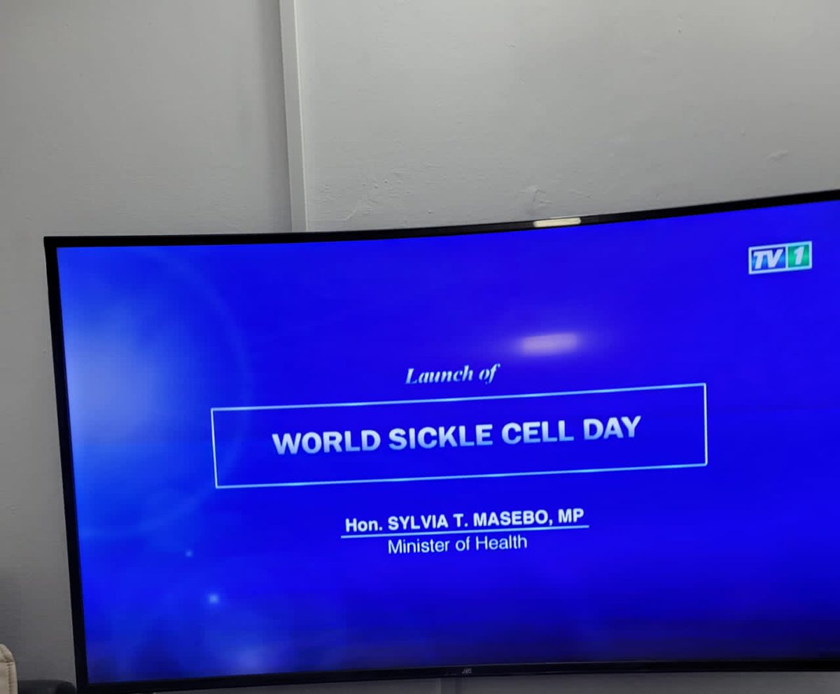 SCDZambia's tweet photo. #WSCD is officially launched by our Honorable Minister of health @SylviaTMasebo, It's official Zambia will comemorate the world sickle cell day tomorrow the 18.06.23 ahead of the actual day 19.06.23. 
It's still a #June19thaffair https://t.co/P5Z3SrZyua