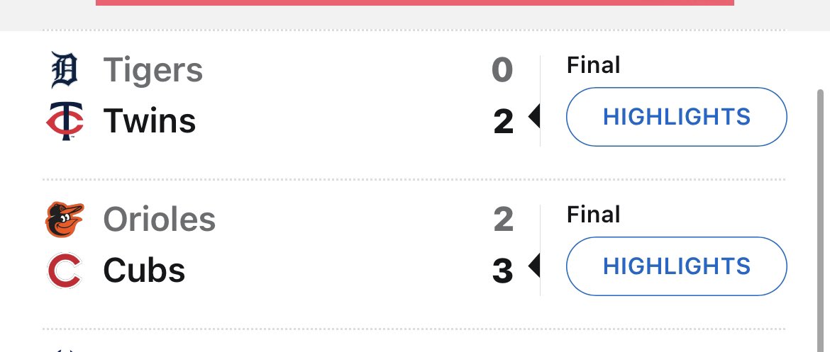 HitaLickPicks's tweet photo. Twins ML ๐ฐโ
๐ฅ
Cubs ML ๐ฐโ
๐ฅ
2-0 start to our Saturday!
#HitaLickSportsPicks #SportsDecoded #GematriaMLB #MLBPicks https://t.co/290Md6TdGa