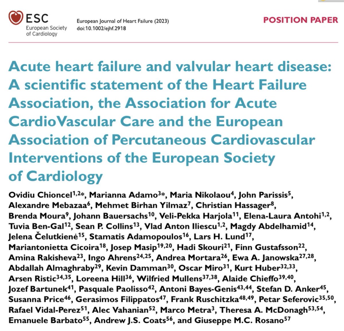 Univ.-Prof. Dr. Ralph Stephan von Bardeleben (@vonbardelebenrs) on Twitter photo Acute Heart failure and valvular heart disease ! Excellent initiative of our colleagues of the #HFA and #EAPCI about an important topic in acute cardiovascular care !
<a href="/vonBardelebenRS/">Univ.-Prof. Dr. Ralph Stephan von Bardeleben</a>
lnkd.in/e2cKeKcT Acute Heart failure and valvular heart disease ! Excellent initiative of our colleagues of the #HFA and #EAPCI about an important topic in acute cardiovascular care !
<a href="/vonBardelebenRS/">Univ.-Prof. Dr. Ralph Stephan von Bardeleben</a>
lnkd.in/e2cKeKcT