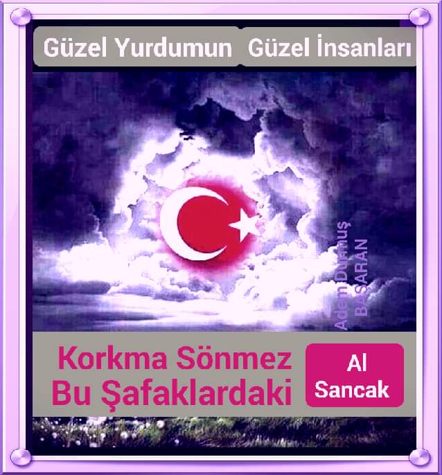 ademdurmusb's tweet photo. #VakitİstanbulVaktiDostlar
Türk insanı çok bilinçlidir
Kendi Karşısına çıkarılan
Oyunları Bozacak Ferasete
Basirete ve İradeye sahiptir
Yüreginedeki gücü arkasına
Alarak bu Oyunları Bozuyor  
Bu şeytan düzenbazlara dur
#One_Minute"#demek_Şart
#Türkiyenin_Önü_Kesilemez https://t.co/5x0UvxrFn9