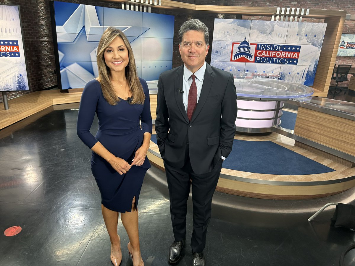 Always a pleasure to work with the outstanding @NikkiLaurenzo and team in Sacramento. Today we taped a special @CAinsider on the CA Senate race airing statewide on Thursday, June 22nd.