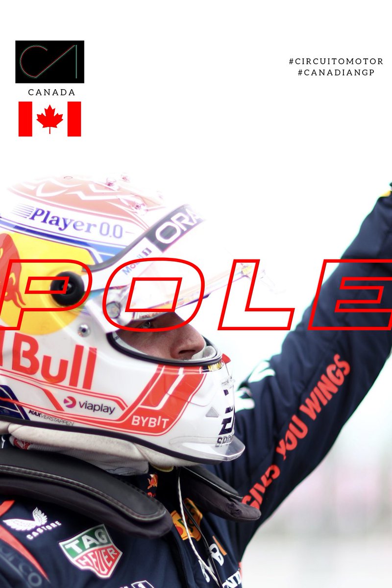 Max Verstappen se lleva la Pole del #CanadianGP luego de terminar la Q3 minutos antes por lluvia en el circuito
P2 Hulkenberg
P3 Alonso

#CircuitoMotor #Canada #F1 #formula1 #canadian #redbullracing #haasf1 #astonmartin #hulkenberg #verstappen #fernandoalonso #max #CanadaGP