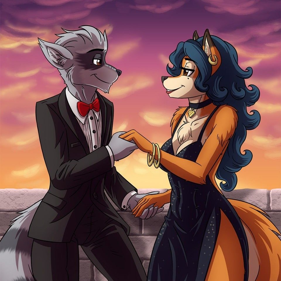 I made this couple/friends ych   

Price starts at £50GBP/$150USD   

Price will increase depending on and line changes (species changes or accessories ) and complexity of the characters  

I can change the species   

Disclaimer: This is a reference image from the web.

#furry