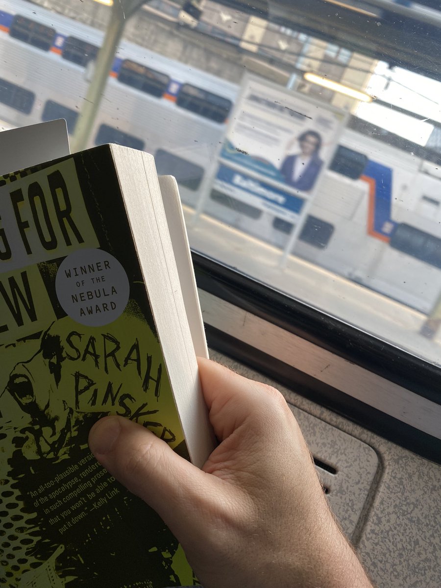 Dan Brown (he/him) π (@brownorama) on Twitter photo Coincidentally passing through Baltimore as I finish the final few pages of <a href="/sarahpinsker/">Sarah Pinsker</a>βs A Song For A New Day. (Highly recommend, both the book and Baltimore.) Coincidentally passing through Baltimore as I finish the final few pages of <a href="/sarahpinsker/">Sarah Pinsker</a>βs A Song For A New Day. (Highly recommend, both the book and Baltimore.)