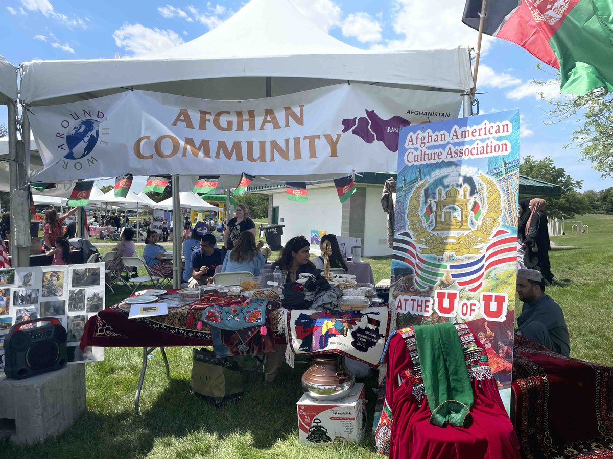 UTRefugeeServe's tweet photo. Come learn about refugees and the places they come from in our Around the World booths. We’ll be at Big Cottonwood Regional Park until 4 p.m. #WorkdRefugeeDay #AroundTheWorld #Utah https://t.co/cdOA5bK4sf