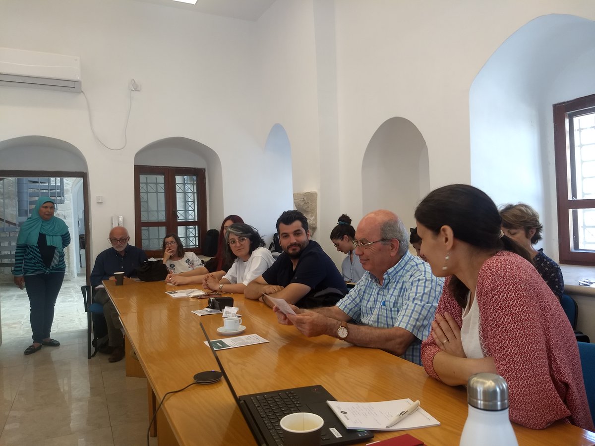 ArchivalCity's tweet photo. Fruitful debates on municipal and imperial Ottoman archives this morning at the Khalidi Library!
@OpenJerusalem Days https://t.co/2uffoeceHd