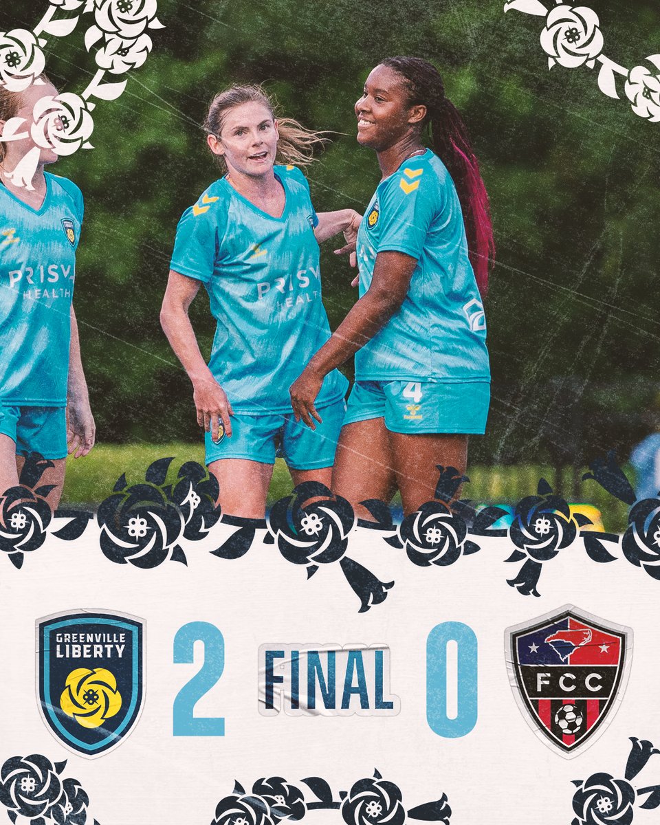 gvl_liberty's tweet photo. The Liberty win 2-0!! 💪

0-2 | #FCCvGVL https://t.co/VRUCSI9Oqi