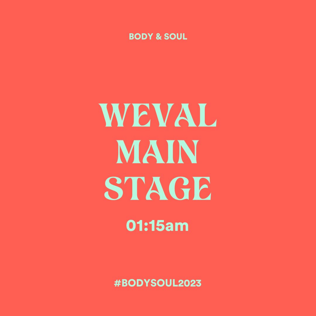 Will we see you there? #BodySoul2023 #ComeToCommunity