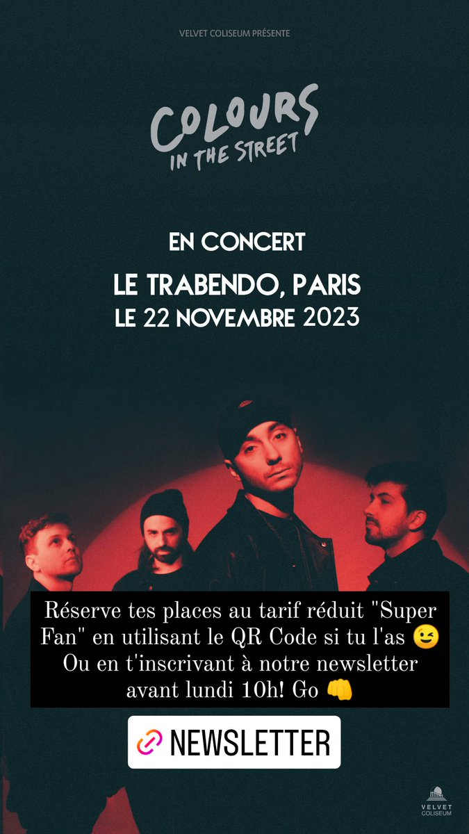 Les super fans vous avez pris vos places ??? 🙌🤍 #Paris #letrabendo