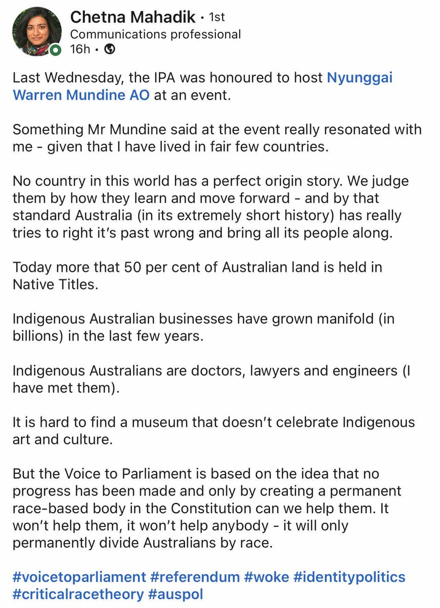 nyunggai's tweet photo. Thank you Chetna. Let the truth get out there. https://t.co/ZRTbyv4IP5