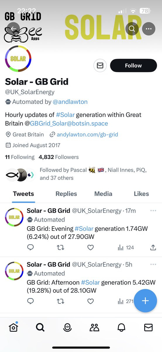 10PM

Wind = 8.99%
Solar = 6.24% 

Ludicrous! 

#NetZero #CostofNetZero #Energy #EnergyCrisis #BlackOuts