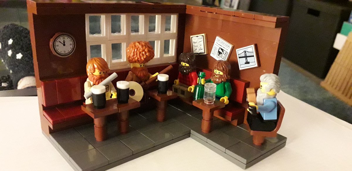 Finished these lads just in time for a few tunes 😍  <a href="/dublinbricks/">Dublin Bricks</a>