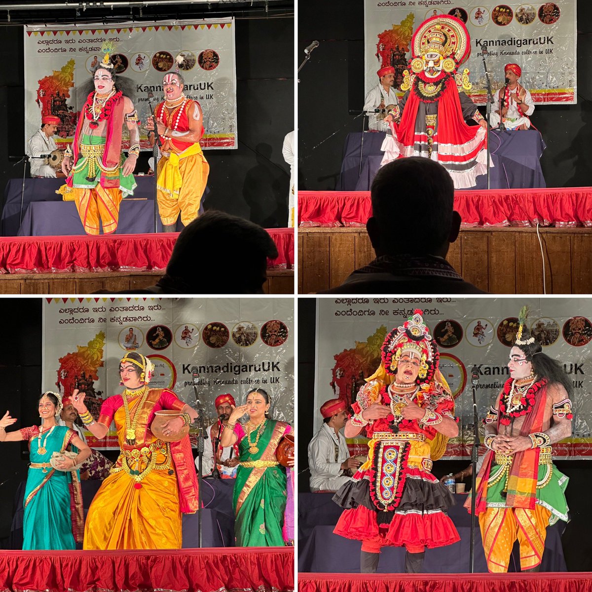 Never thought I’d watch such an enchanting #Yakshagana performance in London! @Kannadigaruuk 
Sree Krishna Leela and Kamsa Vadha by Yakshadruva Patla Foundation