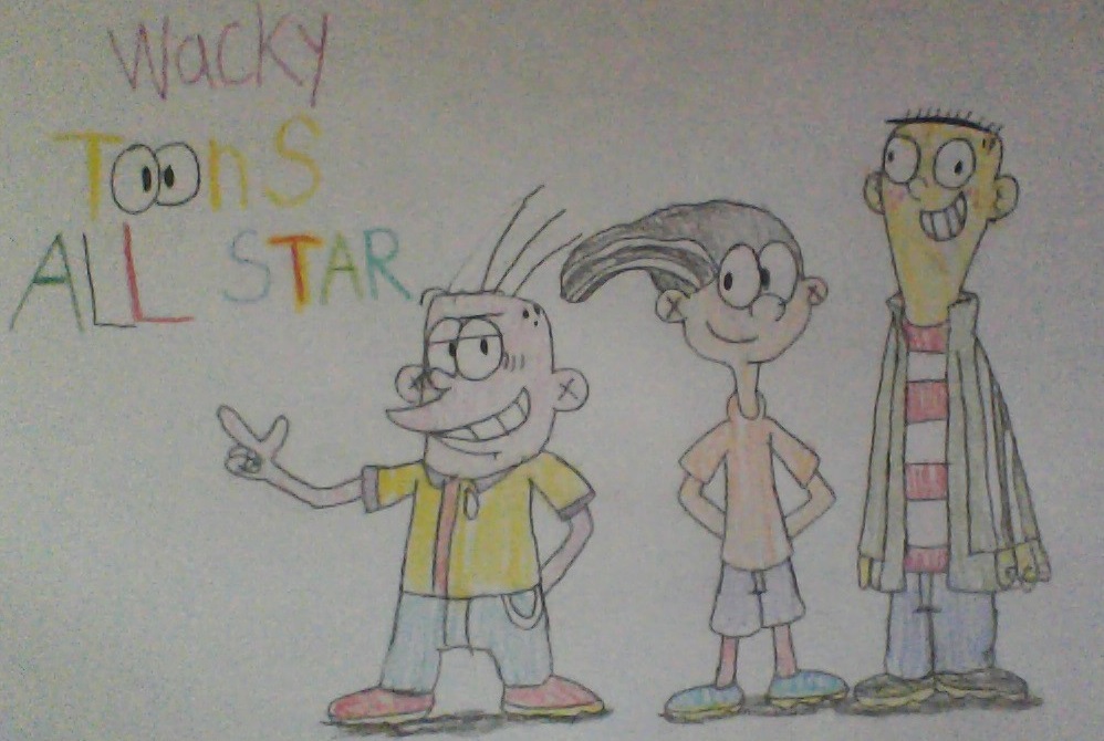 Here's Ed, Edd, and Eddy is in 'Wacky Toons All Star'.

#ed #edd #eddy #ededdneddy #doubled #wackytoonsallstar