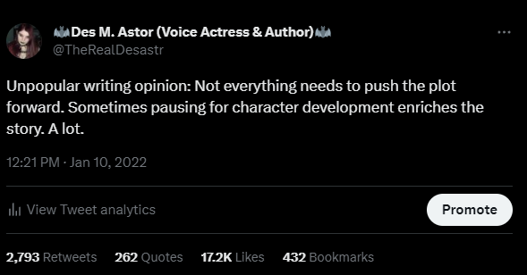 TheRealDesastr's tweet photo. This is my most popular tweet and I stand by it. https://t.co/6VNcqTmuEJ