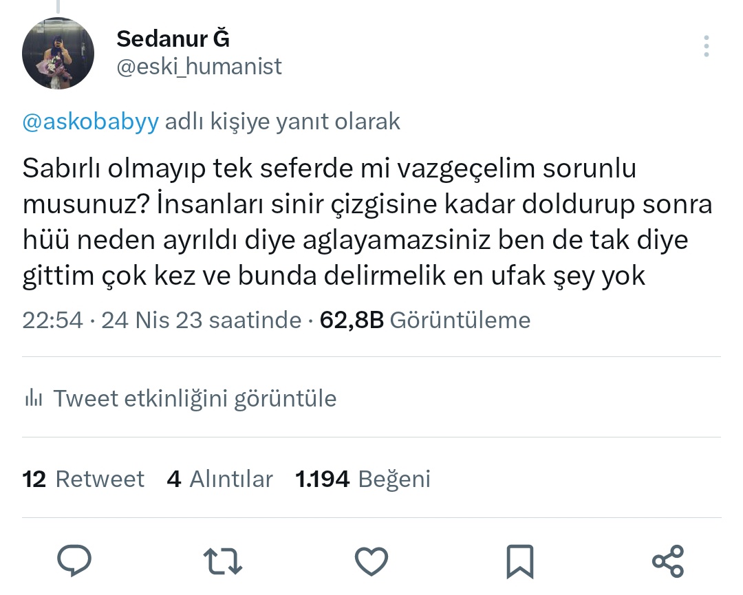 Sevgiyi de nefreti de dibinde yaşayanların sesi olduğum o mention..