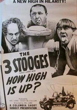 threestoogespictures.info/how-high-is-up…
Saturday afternoon at 6:00 Pacific time on MeTV, enjoy the #threestooges (Curly, Moe, Larry) as 'Three of the best riveters who ever riveted' in 'How High is Up?'