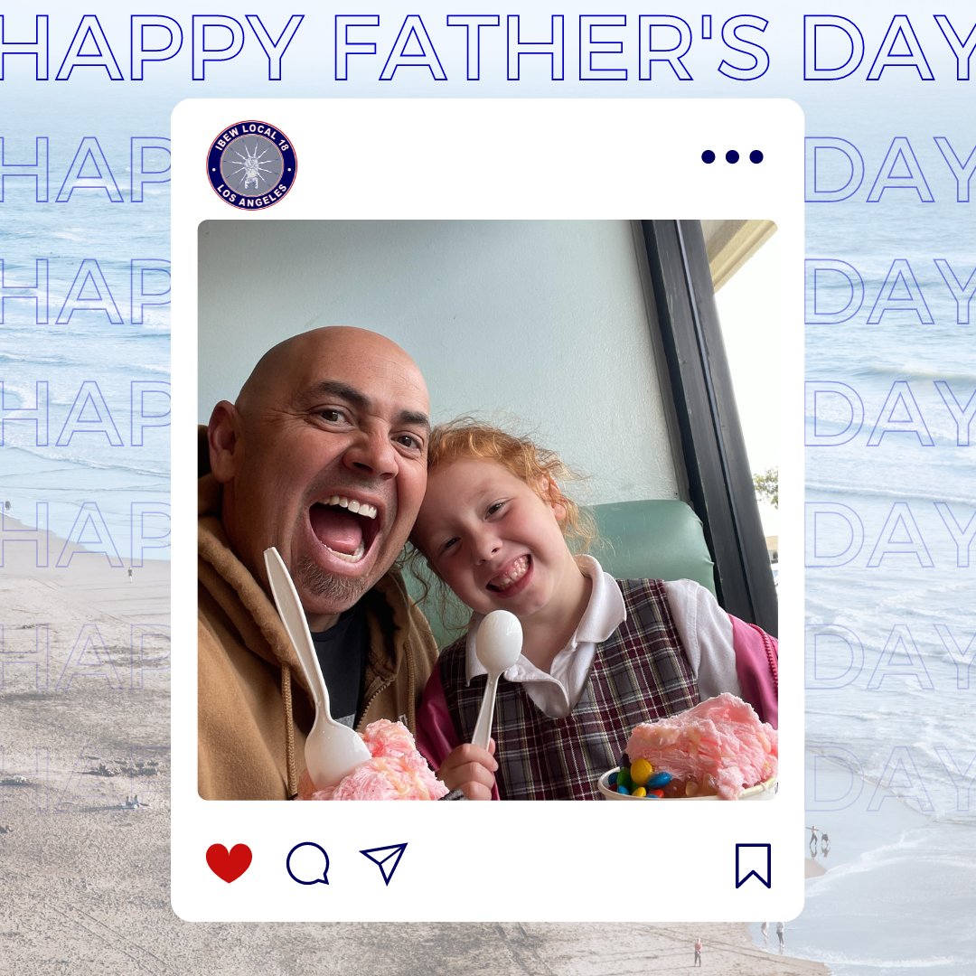 IBEWLocal18's tweet image. Happy Father&apos;s Day to Michael Bejarano, Senior Water Utility Worker, West Valley District /Water Distribution.
IBEW 18 Shop Steward, Chairman Unit 53, &amp;amp; JLM member
 #IBEWLocal18 #FathersDay