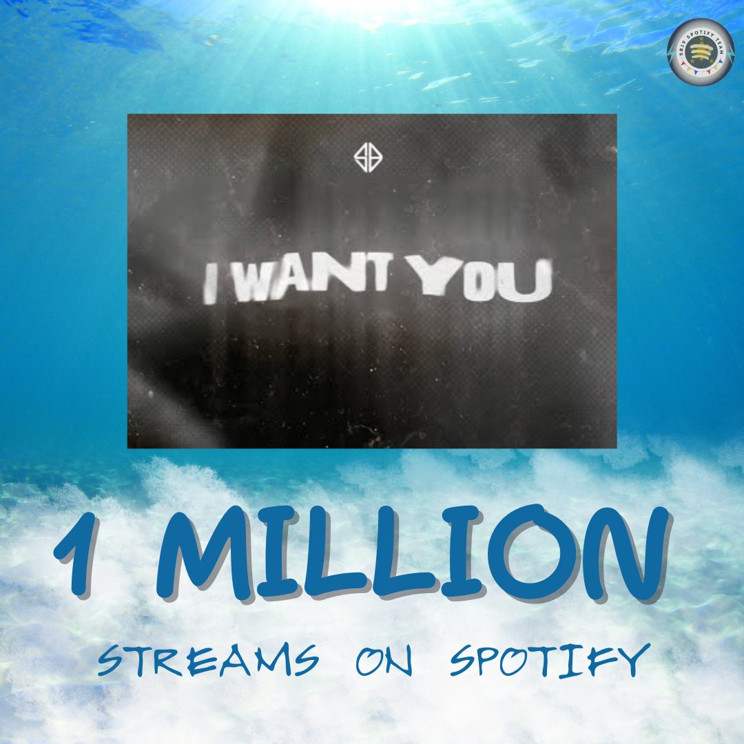 sb19_spotify's tweet photo. "I WANT YOU" by SB19 has now surpassed 1MILLION STREAMS ON SPOTIFY! 

Thank you for sharing and streaming this song and the rest of #Pagtatag EP. https://t.co/C1lwVYYXnm 

@SB19Official #SB19 https://t.co/txXI4Za8oh