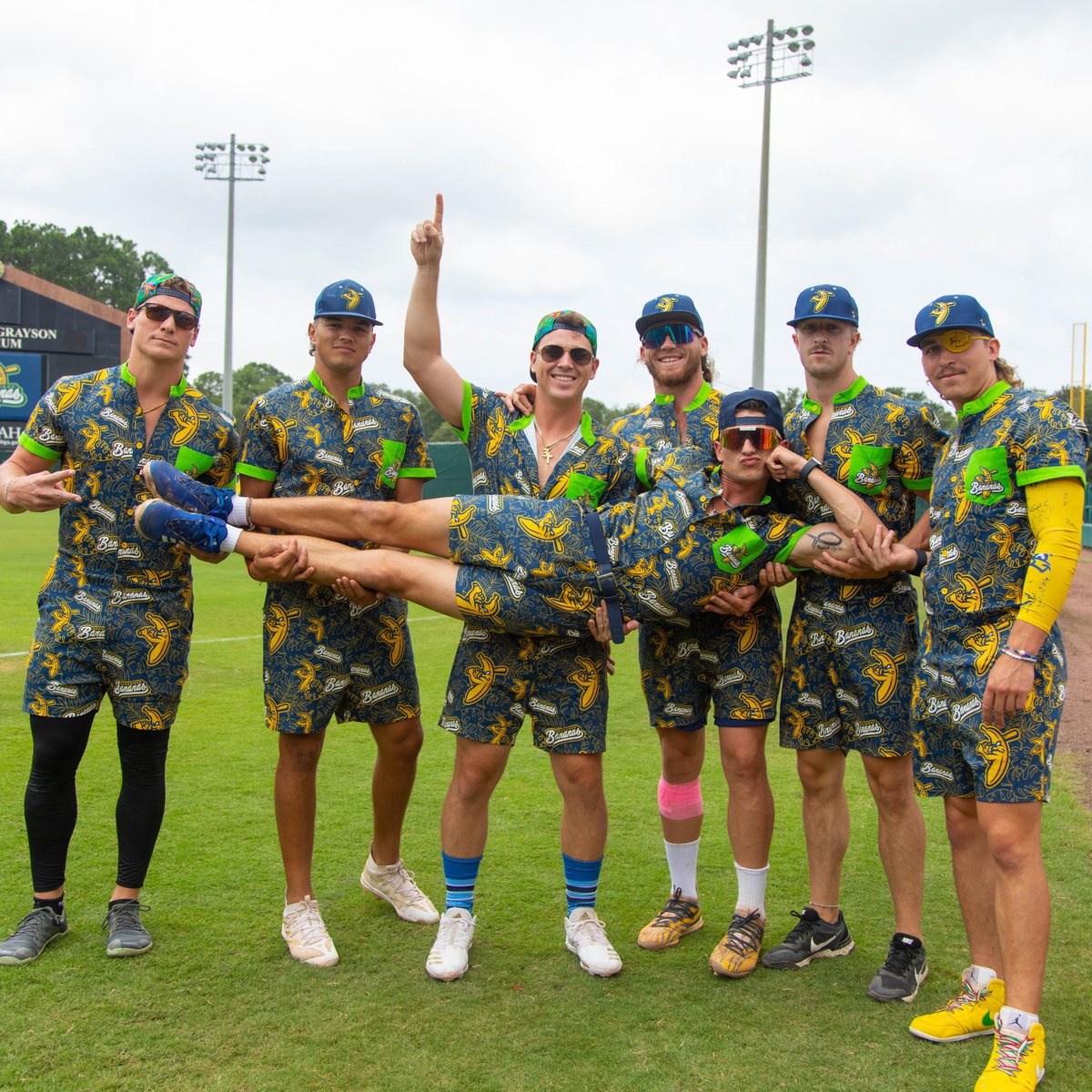 Savannah Bananas on Twitter: "Best Dressed Bananas at your service. Bid ...