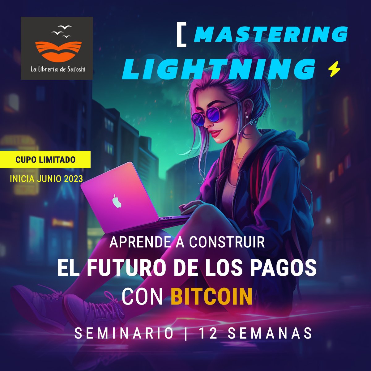 Jahlexis_TafarI's tweet photo. Ya empezó la primera clase del #MasteringLightning de @libdesatoshi está es introductoria y gratuita. Aún puedes ingresar a la página https://t.co/P6Rgbb26ua para inscribirte y ademas tienes 10% de descuento con este código LN-ML-CRIPTONEROS
Aprende Lightning no pierdas chance! https://t.co/EBu1PBiNAF