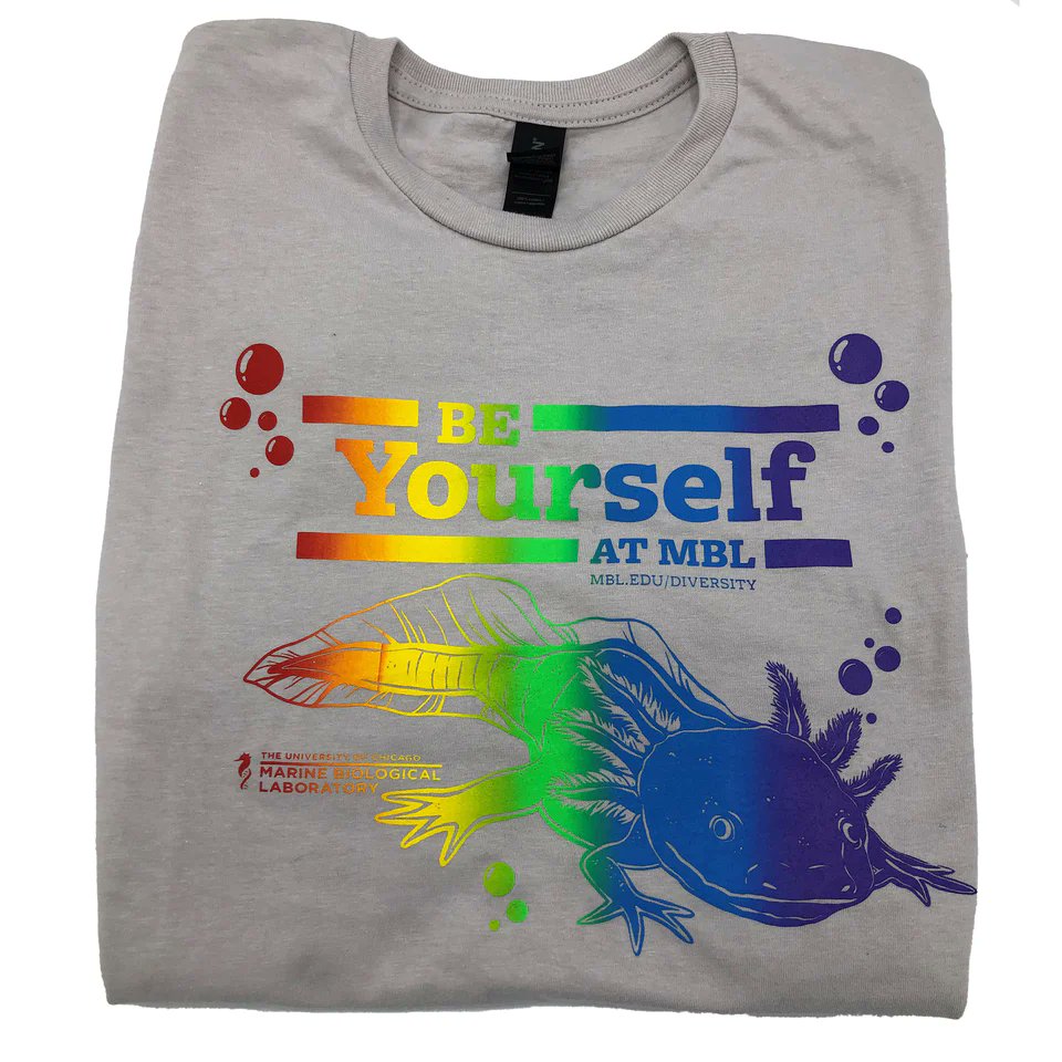MBLScience's tweet image. This #PrideMonth, we want to remind you that you can #BeYourselfAtMBL every day of the year! If you want to shop some fun Pride Month merch, check out the #Pride collection in the MBL Gift Shop giftshop.mbl.edu/collections/pr…