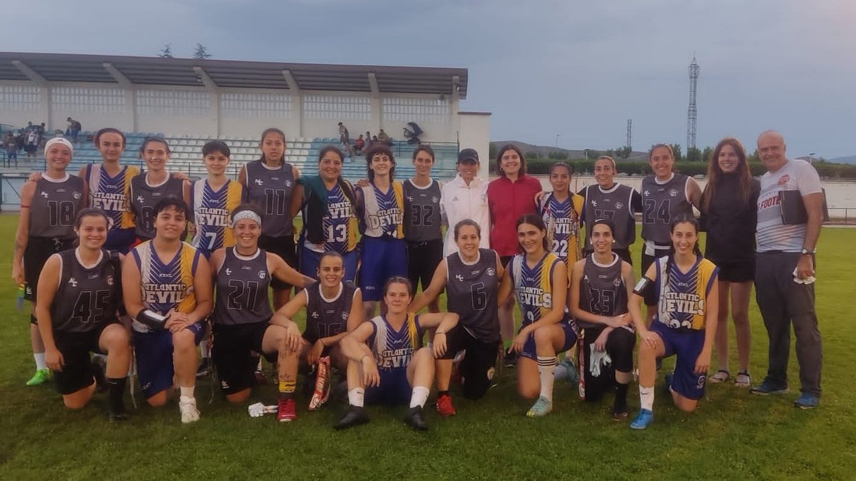 🏆🇪🇸🏈 #FlagFootball

Última tanda de partidos de los conjuntos del club en la #SpanishFlagBowl2023 Día1:

ADFemenino 13-26 <a href="/MadridCapitals/">Madrid Capitals</a>
ADOpen 19-0 <a href="/BiguesFootball/">Scorpions football bigues</a>

Finaliza el día, mañana semifinales para el Open y 5°pos para el Femenino 

<a href="/imd_lpgc/">IMD LPGC</a> <a href="/FEFA_Spain/">FEFA</a>