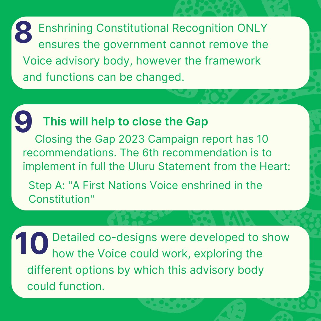 10 Facts about the Voice to Parliament #yes23