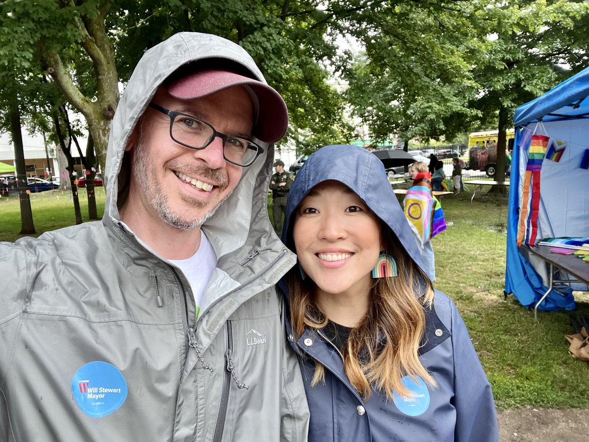W_Stewart's tweet photo. As I heard several times at today's Pride event in Veterans Park, you can't have rainbows without a little rain.

Congratulations to Manchester True Collaborative for organizing such a great event. https://t.co/F880w31KEa