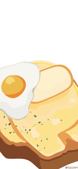 「パン 卵」のTwitter画像/イラスト(新着)｜4ページ目