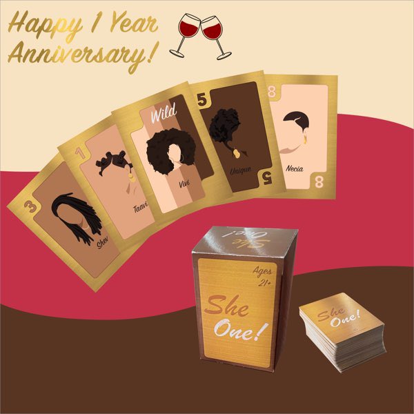 CChipsEnt's tweet photo. Happy 1 year anniversary to our game She One! 🥳 1 year of bringing families &amp; friend groups closer together ❤️ https://t.co/WEZx5bIjnH