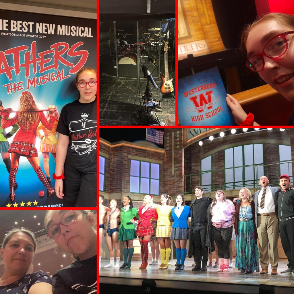 TraceyMurray575's tweet photo. Celebrating the end of school for our girlie (4 more days to go) with what she loves best the arts ............... by day @NorwichTheatre for the amazing @HeathersMusical and by night Lowestoft @FirstLight_Fest 
#Proud #SummerSolstice #LoveMusicals #Amazingseats #Someoneloved https://t.co/DgzbPZAPx1