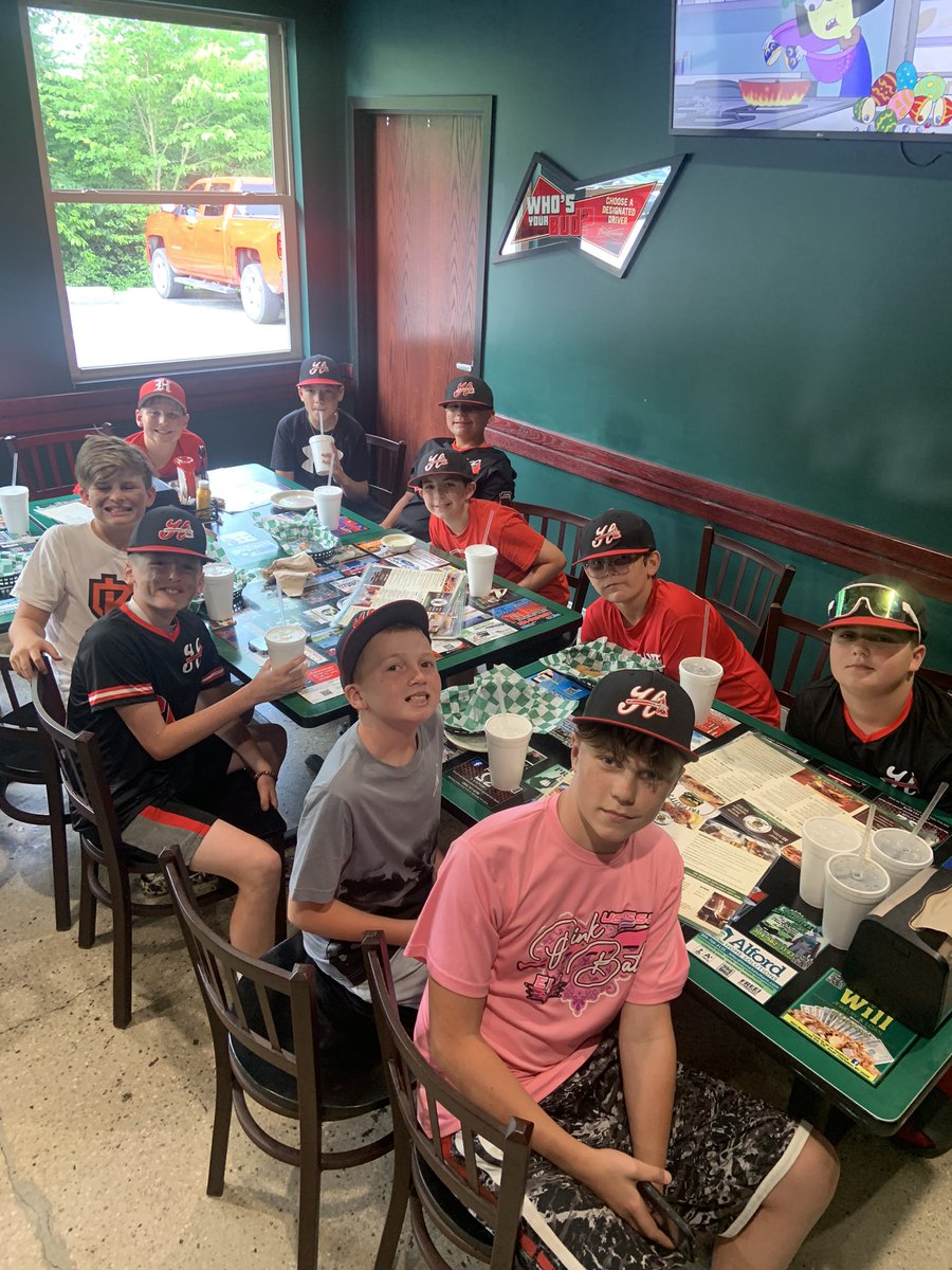 Celebrating our win today!  One win away from States!!  #littleleaguebaseball