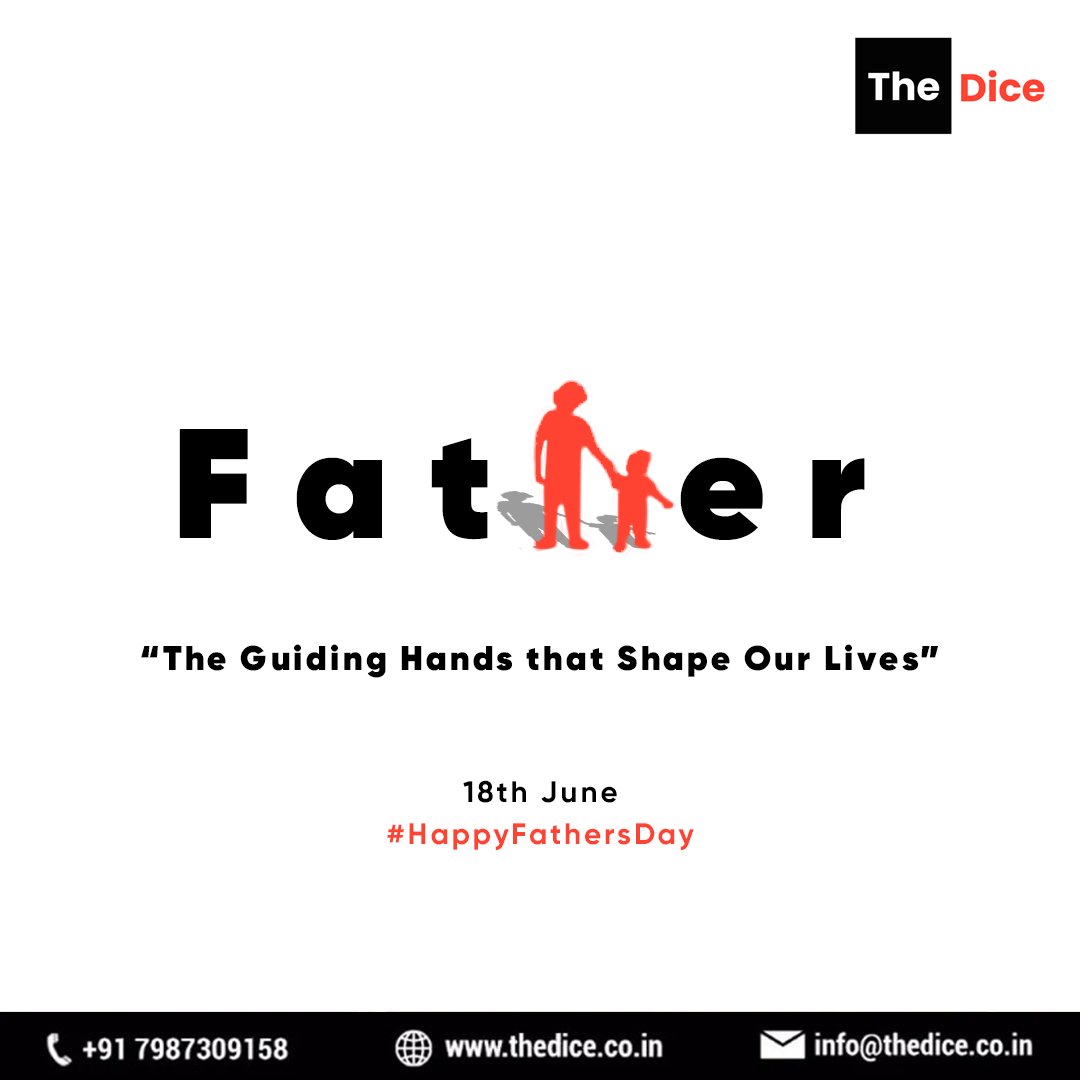 Cheers to the incredible dads who lead with love and inspire us all, every day🍻🌟

#HappyFathersDay to you all from the #TheDice community! 🥳 

#CoWorking #CoWorkingSpace #Indore #DedicatedDesk #OpenDesk #MeetingRooms #VirtualOffice #FYP #InstagramAlgorithm