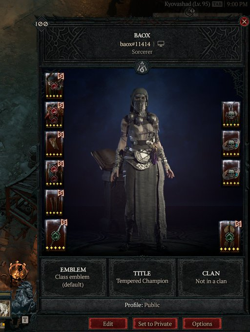 ualoab's tweet photo. @Diablo 
baox#11414
#Diablo4Hardcore https://t.co/ptoYMj9svl