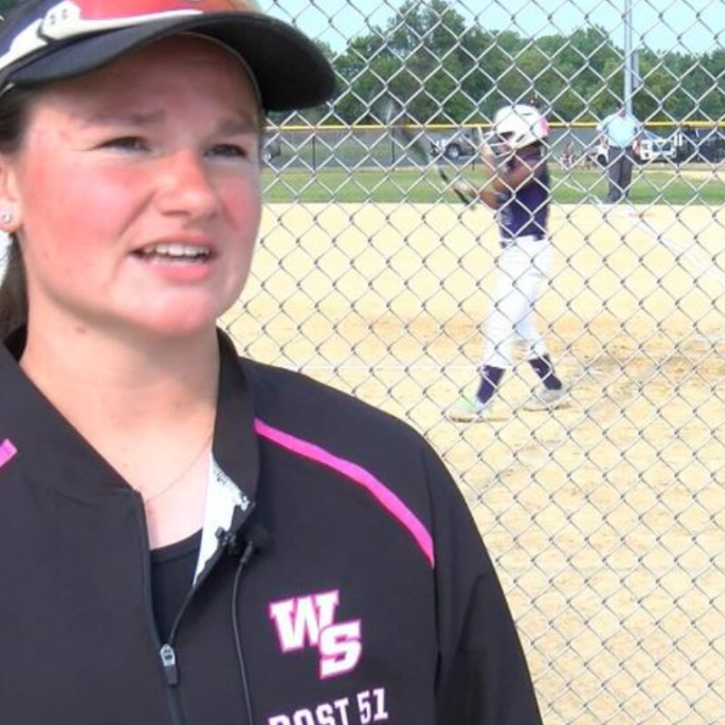WXOW's tweet photo. The love of the game has Wick taking on a leadership role in West Salem!