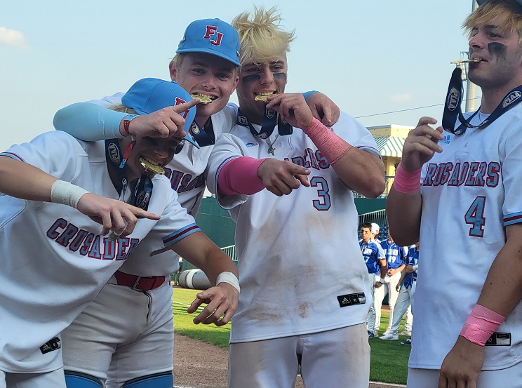 AOPathletics on Twitter Season For Father Judge Baseball Ends With Gold https