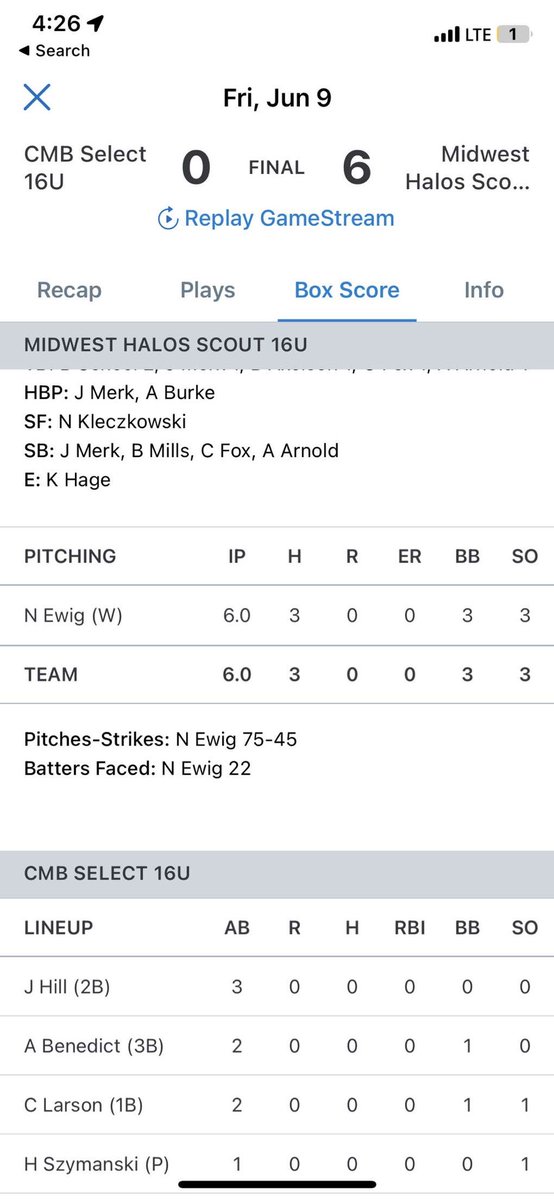 Brookfield East Baseball tweet media