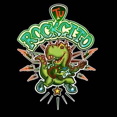 Estamos estrenando logo Dino- rockero ¿Qué les parece? #turockcito #dinosaurios