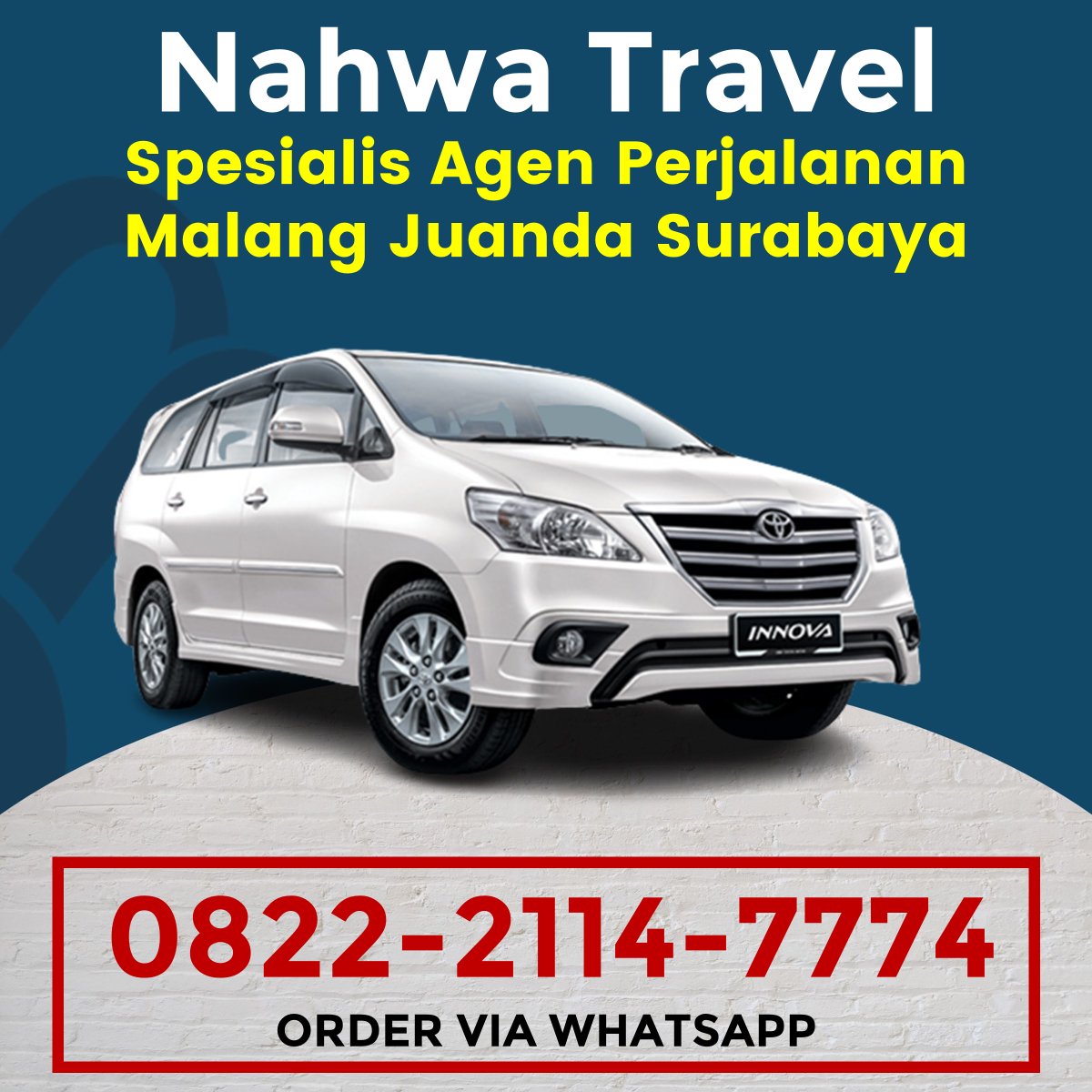 windiigm's tweet photo. Call   0822-2114-7774, Sewa Travel Malang Juanda Surabaya
Travel Malang Ke Bandara Juanda Surabaya
Apakah Anda sedang merencanakan perjalanan dari kota Malang ke Bandara Juanda Surabaya? Biro perjalanan kami siap membantu Anda dalam mengatur perjalanan yang lancar dan nyaman https://t.co/E37QEQByIL