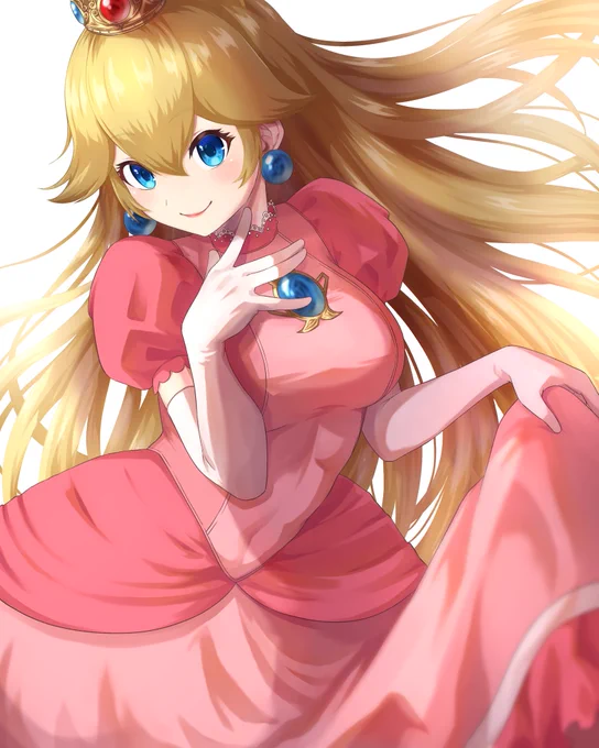 実は初出の時から強キャラ設定の任天堂Princess #princesspeach #イラスト 