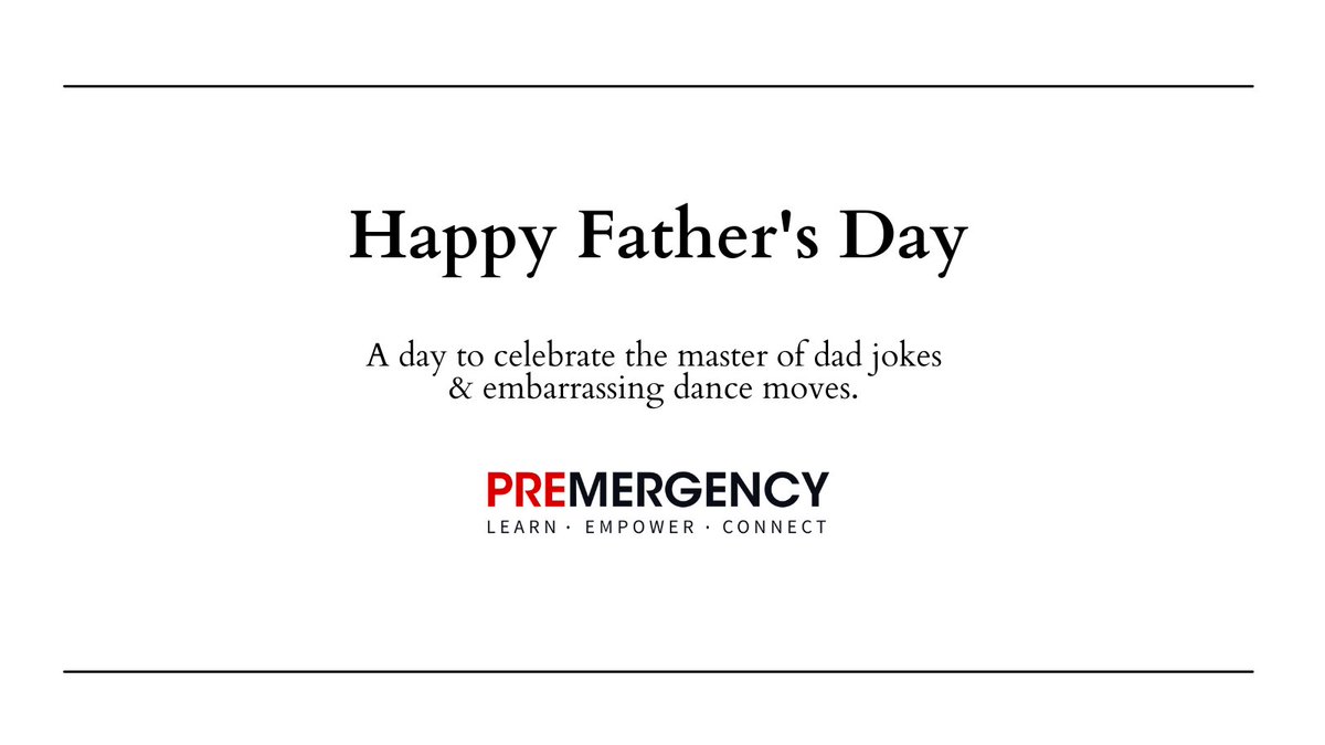 #HappyFathersDay to all dads out there who bring laughter with #dadjokes, inspiration with action, and guidance through example!

Have a happy and amazing #FathersDay! 

#SuperDads #Dadlove