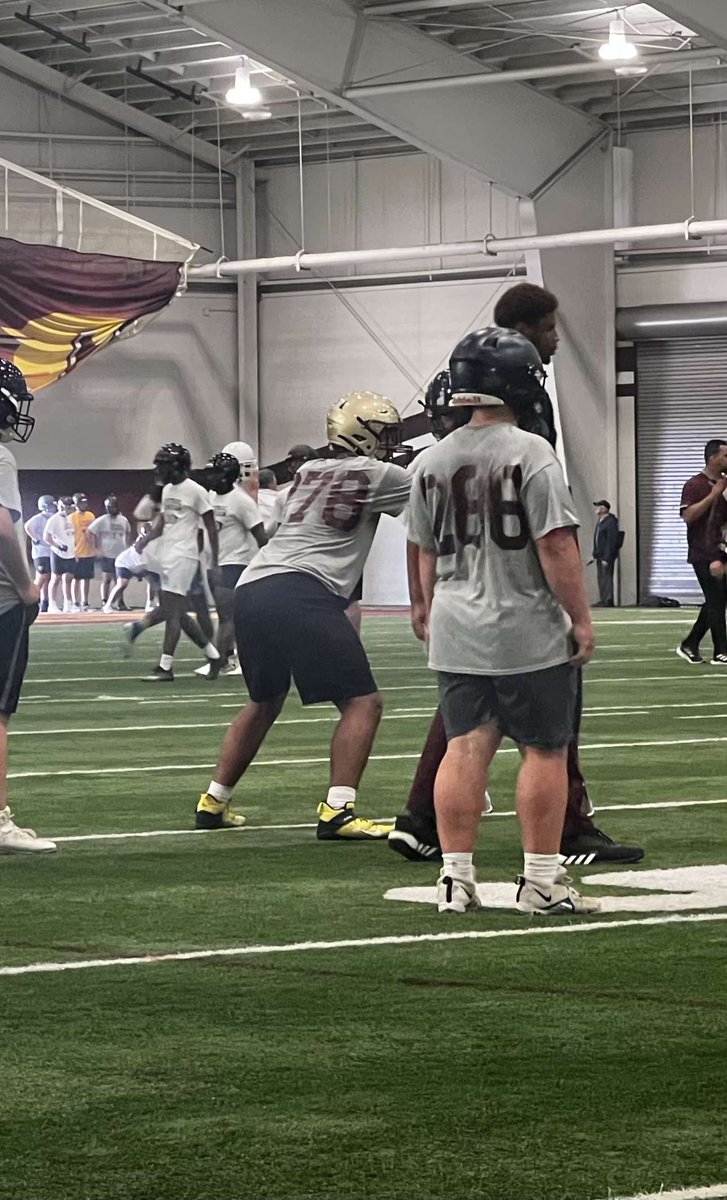 CalebJohnson_DE's tweet photo. Had a great time at @CMU_Football big man camp. I have learned a lot from the coaching staff there and can't wait to be back next year. https://t.co/gBmI9JAYkD