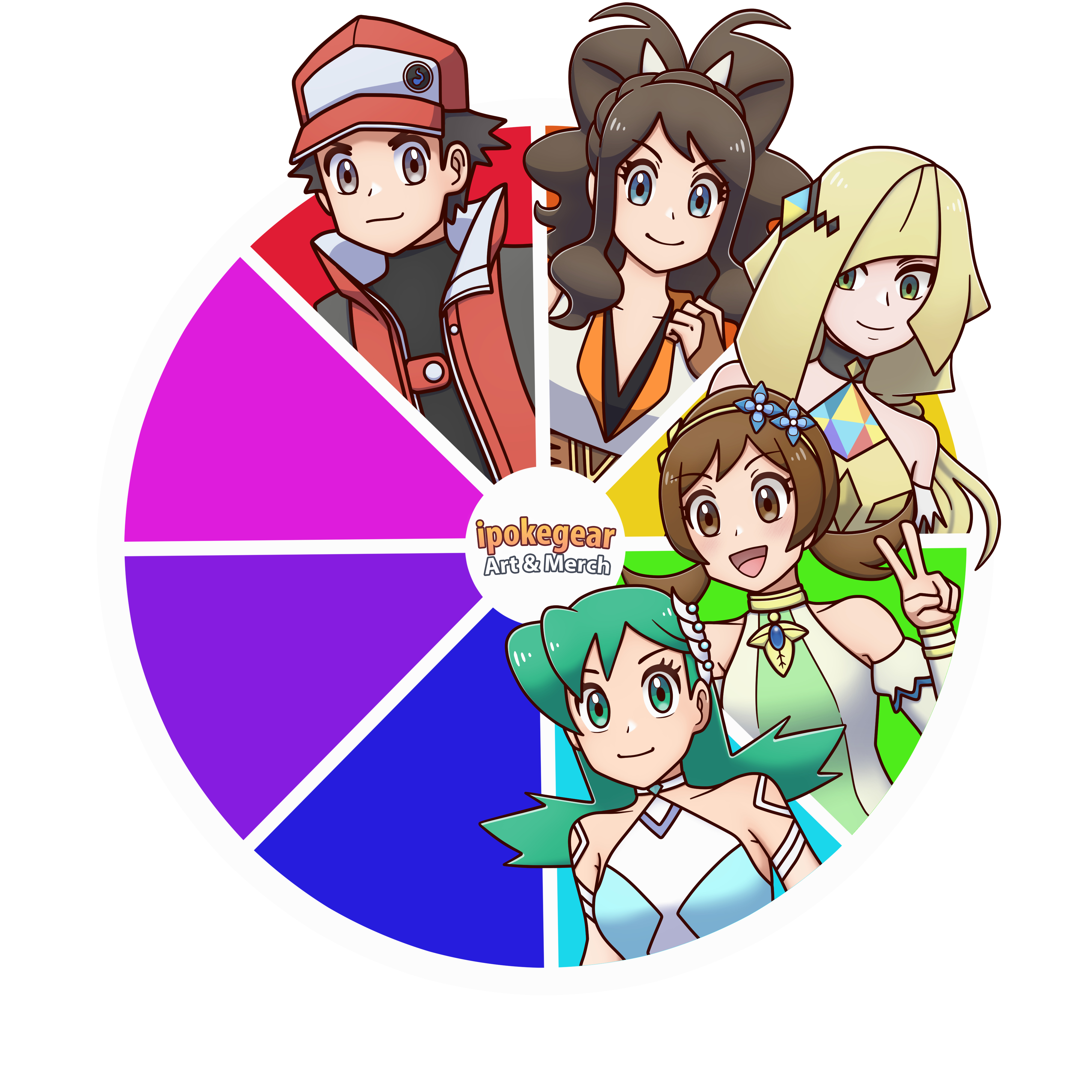 ipokegear ☆ Comm OPEN on X: “⭐️ Pokemon Masters chara color 