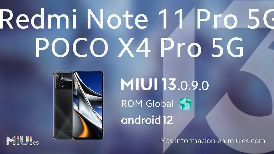MIUISPAIN's tweet photo. Actualización para el Redmi Note 11 Pro 5G / POCO X4 Pro 5G
🔹 Versión 13.0.9.0
🔹 MIUI 13 Global Mi Pilot
🔹 Android 12
Descargar: https://t.co/nwCXqdxV54
#RedmiNote11Pro5G #RedmiNote11Pro5GPOCOX4Pro5G #veux #Global #MIUI13 https://t.co/hx3m2zXzKt