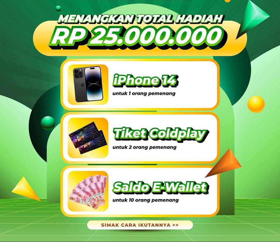 Nurafilah__'s tweet photo. ihh gila gila gila ada iphone 14 , tiket coldplay sama 1 juta rupiah banyaak bangetttt #ApotekWellings #SemuaBerawalDariKesehatan GiveAway Challenge https://t.co/FryKzC1GHy
