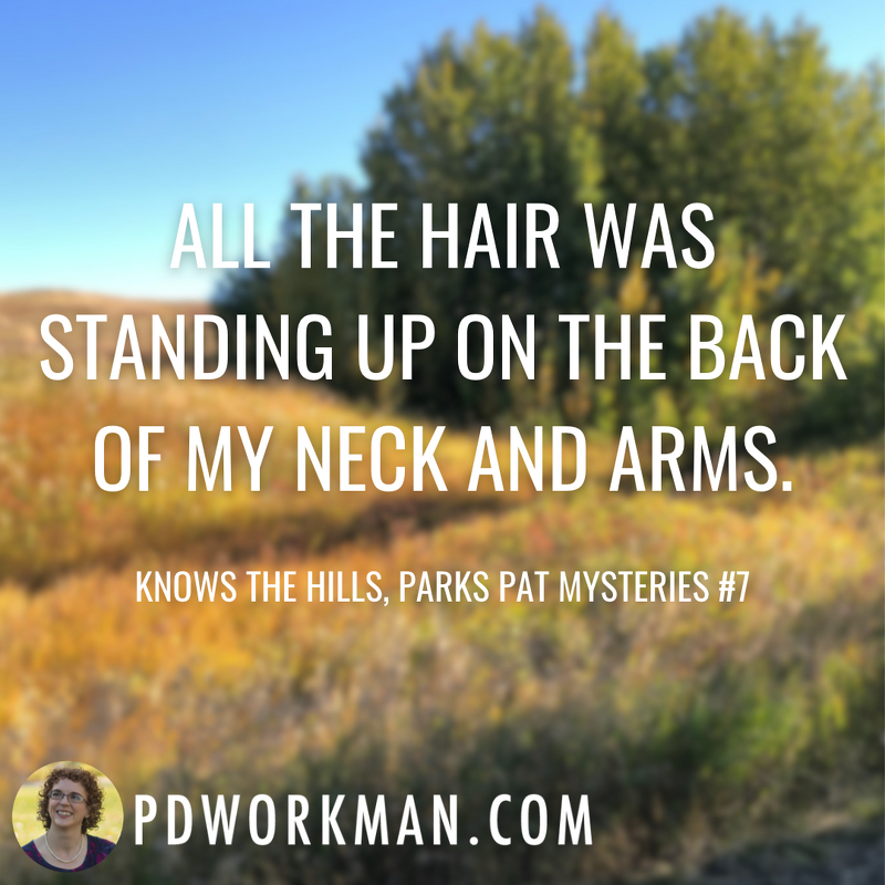 🌲🔍 Follow Margie 'Parks Pat' Patenaude as she uncovers a web of secrets and lies in picturesque Calgary parks in Knows the Hills by P.D. Workman. #crimefiction #indigenousculture pdworkman.com/knows-the-hills