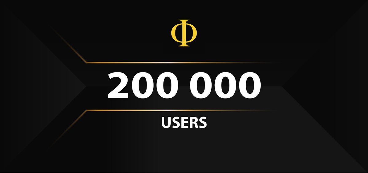 PHICoreTeam's tweet image. 🎉📢 We're excited to share that #PhiNetwork has reached over 200,000 users across 200+ countries!

Thank you for being a part of our global community. Together, let's shape the future of networking! 🚀🌍