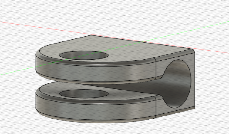 OpenSensorIO's tweet photo. @Prusa3D Today I started the new 3D Modeling with Fusion 360 and already modeled the replacement part my Dad needs for his ATV windshield mount, now just waiting on my MK4 to ship -- which should have been this past week? https://t.co/iTzWVy2Ahr